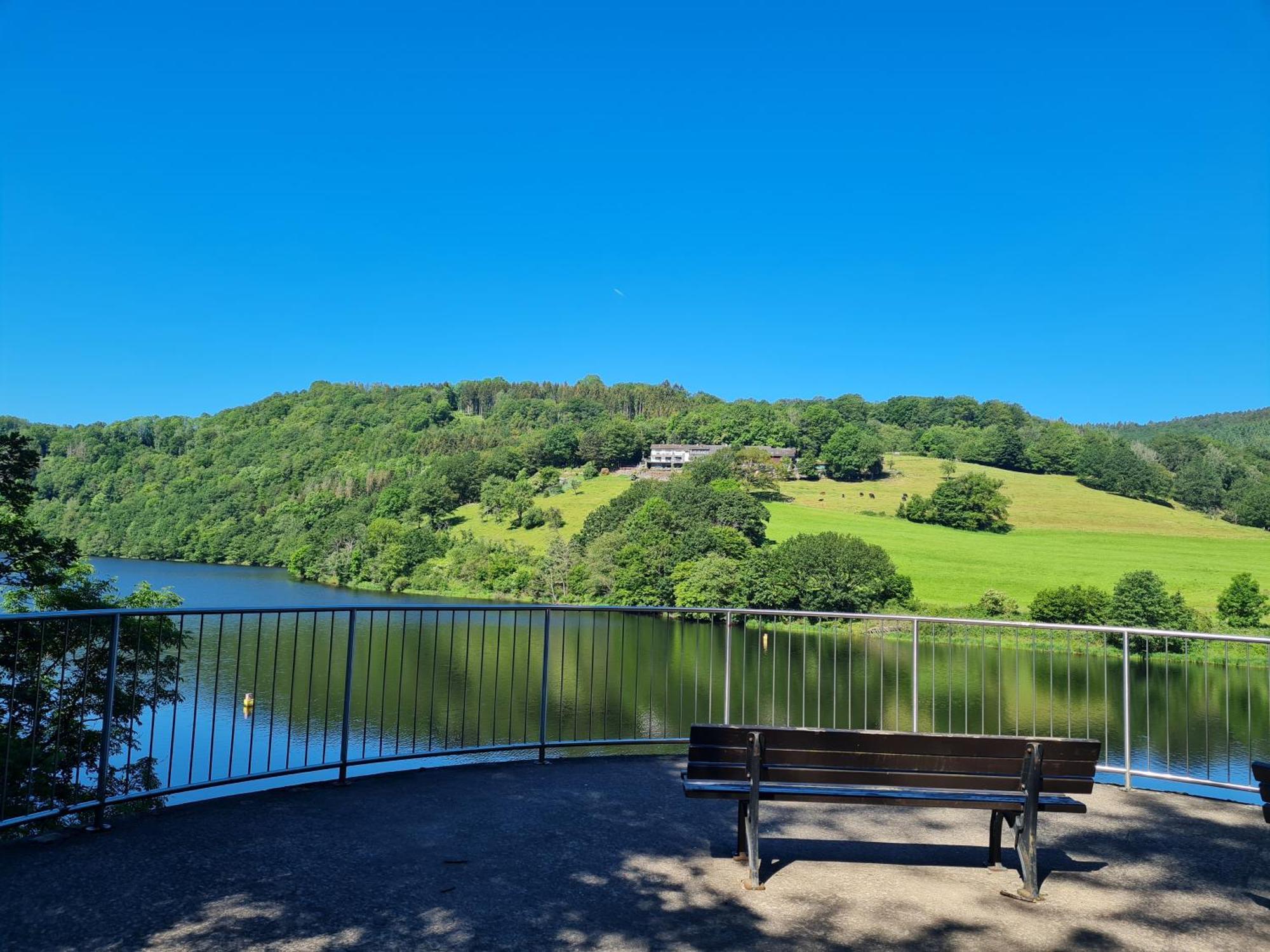 Ferienwohnung Am Rursee ジンメラート エクステリア 写真