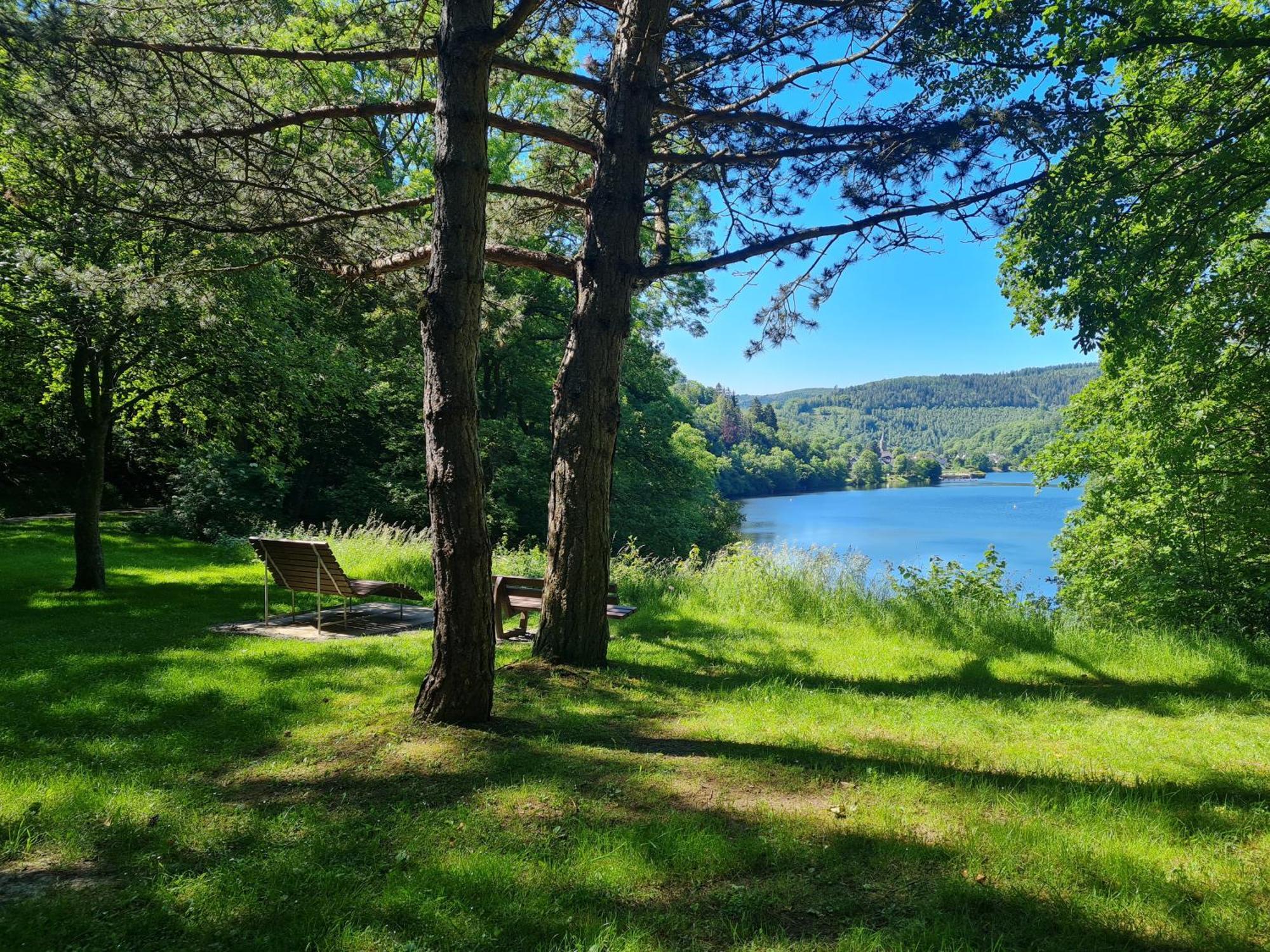 Ferienwohnung Am Rursee ジンメラート エクステリア 写真